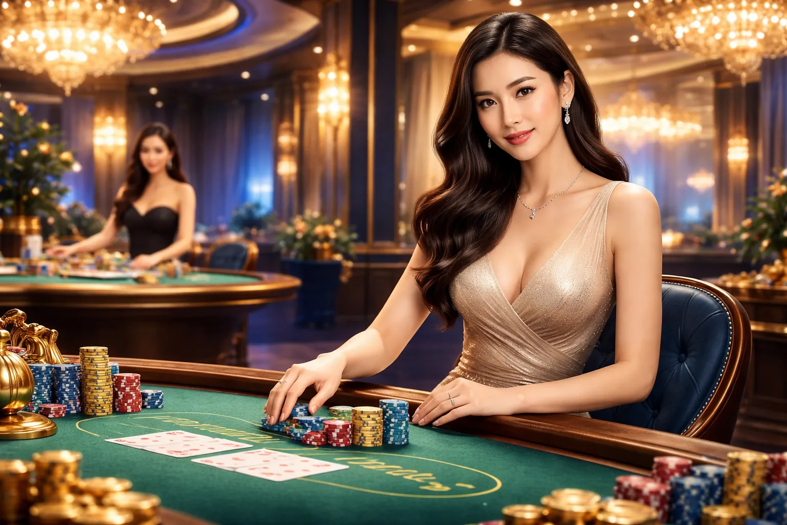 Bàn Roulette sang trọng tại wim68